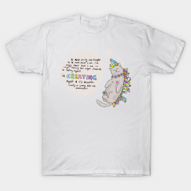 Creating myself T-Shirt by makedaisychains